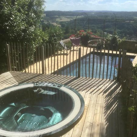 1 Logis A Domme - Piscine & Spa Bagian luar foto